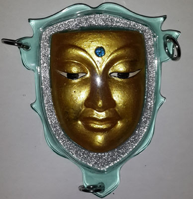 Golden Buddha Face - Ajahn Aik Yai